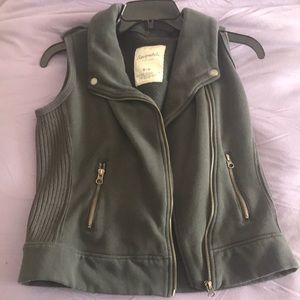 Asymmetric Moto Vest